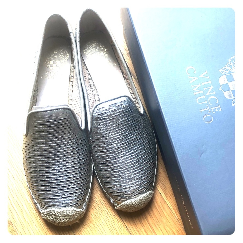 Vince Camuto Silver Delina Dusty Espadrille